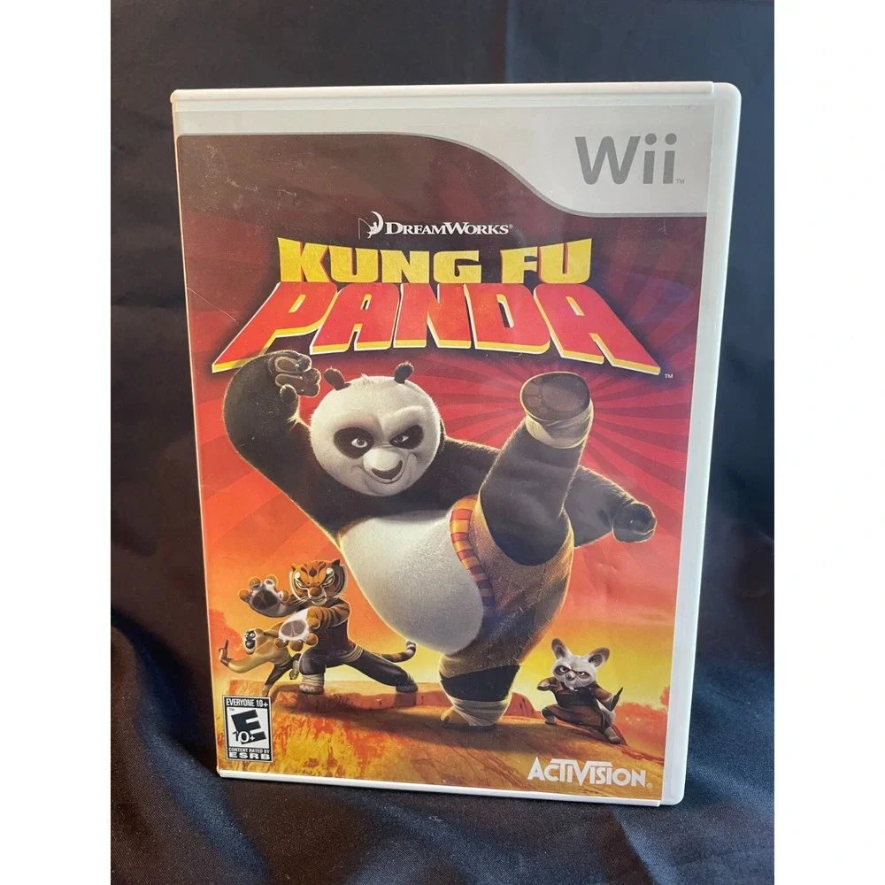 Pre-Owned Nintendo Wii, 2008 Kung Fu Panda Complete with Manual